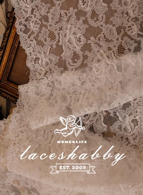 法国国宝级古法列维斯蕾丝leaves lace手工DIY高定蕾丝花边-030