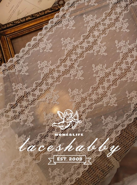 法国国宝级古法列维斯蕾丝leaves lace手工DIY高定蕾丝花边-028