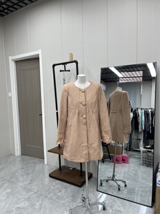 高品质温柔减龄气质呢料大衣百搭复古休闲甜美秋冬