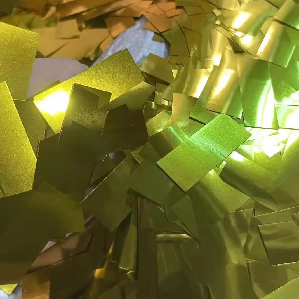 彩虹机喷纸 金色亮片彩纸 舞台演出户外庆典彩虹机银色撒花机喷纸