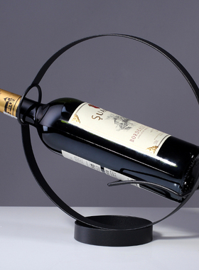 欧式创意红酒架摆件现代简约红酒杯架葡萄酒瓶架子酒柜装饰品摆件