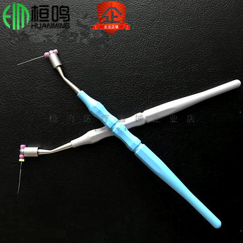牙科后牙根管锉手用根管锉夹持器扩大针夹持工具不锈钢夹头口腔