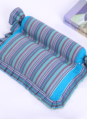 颈椎枕头黄豆成人脊椎枕乔麦壳护颈椎专用荞麦壳 山楂籽护颈枕