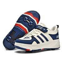 333 синяя и белая кожаная лапша четыре колеса