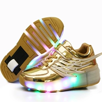 K02 Золотая кожаная лапша с крыльями