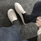 纯皮真皮包头拖鞋 春夏日常圆头平底 女平跟一脚蹬防滑镂空凉拖鞋