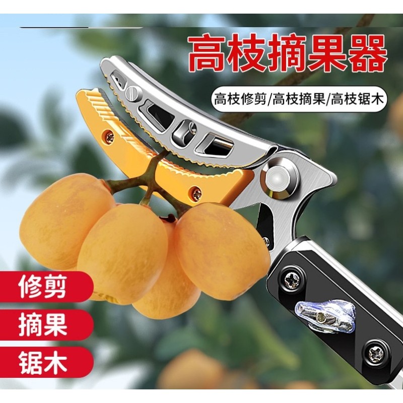 打核桃神器伸缩杆摘核桃摘水果子高空摘果器山核桃采摘板栗专用杏