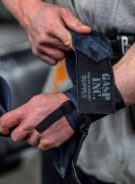 GASP WRIST WRAPS正品盖世璞训练健身护腕推举保护加长加厚力量款