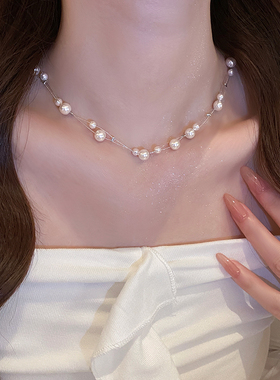 2025新款满天星项链女高级感