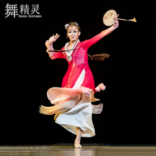 新款桃李杯古典舞扇舞飘逸演出服湘云飞舞蹈服同款艺考服中国风