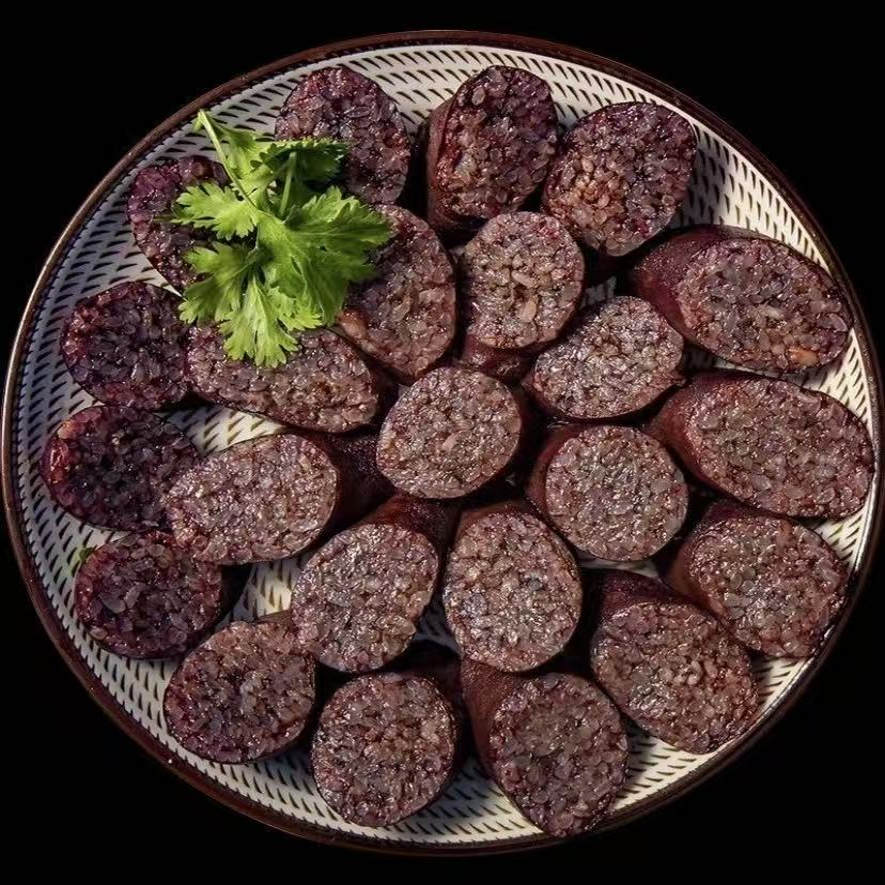 湖南湘西手工糯米血肠