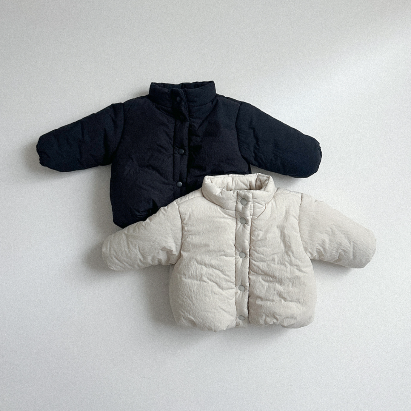 韩国进口童装冬款加绒加厚保暖棉衣外套防风棉袄MiniRobe面包服