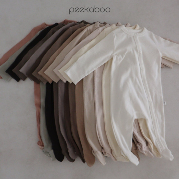 纯棉连体哈衣包脚韩国斜襟