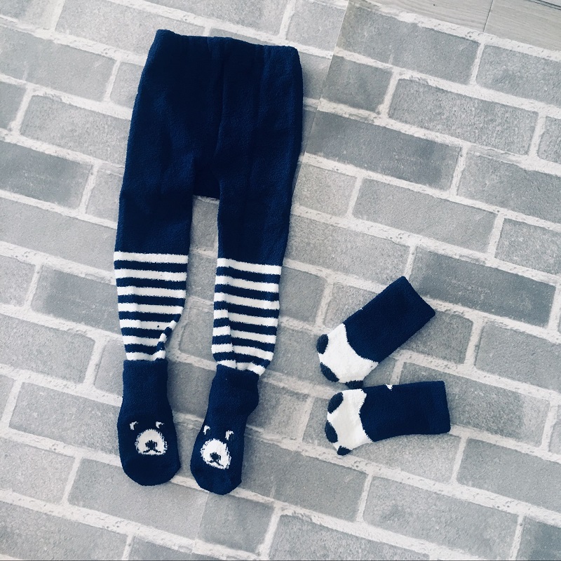 现货韩国进口小熊加档弹力连裤袜