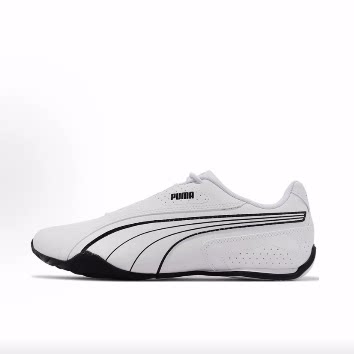 PUMA彪马 Redon Bungee 减震耐磨 低帮 骑行鞋 男女同款 白色