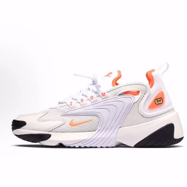 Nike Zoom 2K 舒适 防滑轻便 低帮 老爹鞋 女款 白橘