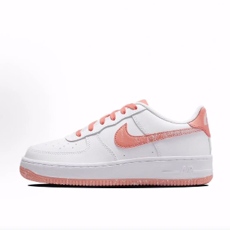 Nike Air Force 1 LV8 "Eroded"耐磨 低帮 儿童板鞋 白粉色,运动鞋new,板鞋,淘宝优惠券,粉丝福利购,淘宝优惠卷