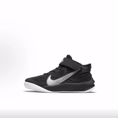 Nike Team Hustle D 10 FlyEase 中帮 儿童篮球鞋 中小童