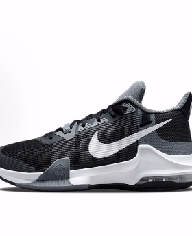 Nike  Air Max Impact 3 实战 耐磨 低帮 篮球鞋 男款 黑灰色