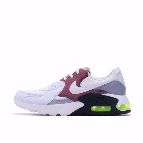 Nike Air Max Excee 低帮 休闲跑步鞋 女款 灰白红