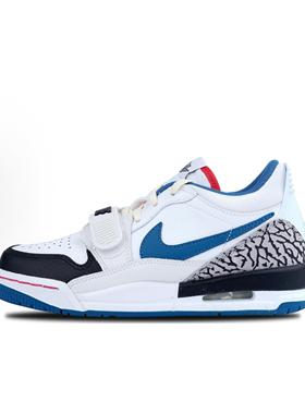Jordan Legacy 312 GS 低帮 儿童篮球鞋 白蓝FV8117-141