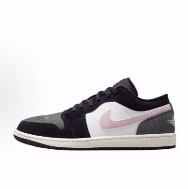 Jordan Air Jordan 1经典百搭板鞋 减震低帮复古篮球鞋 男款 黑白
