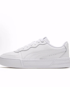PUMA Skye 防滑轻便透气 低帮 板鞋 女款 白银