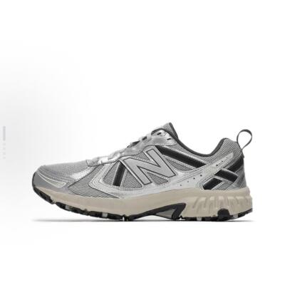 New Balance NB 410 V5低帮跑步鞋 男女同款 银色MT410KR5