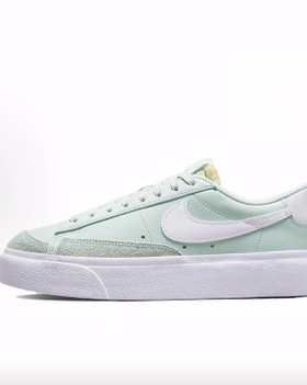 Nike Blazer Platform 耐磨轻便 低帮 板鞋 女款 微绿
