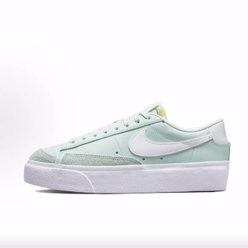Nike Blazer Platform 耐磨轻便 低帮 板鞋 女款 微绿