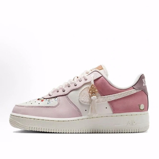 Low 女款 Air 粉白色 板鞋 Force 低帮 Nike WMNS
