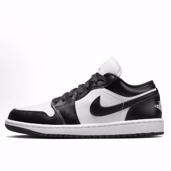 Jordan Air Jordan 1 "Panda"  潮流复古 低帮复古篮球鞋女款黑白