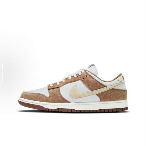 耐克Nike Dunk Low白棕色男子低帮复古休闲运动板鞋DD1390-100