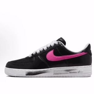 Air Force Peaceminusone 男女同款 Nike 百搭低帮板鞋 黑绿粉