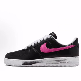 Peaceminusone x Nike Air Force 1 百搭低帮板鞋 男女同款黑绿粉