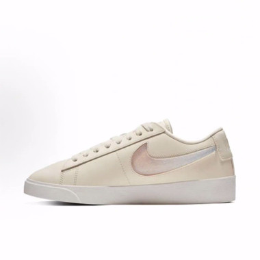 Nike Blazer LX 皮革 果冻 减震耐磨 低帮 板鞋 女款 淡粉白,运动鞋new,板鞋,淘宝优惠券,粉丝福利购,淘宝优惠卷