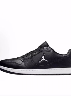 Jordan COURT CONNECT 舒适耐穿低帮 复古篮球鞋男款黑色