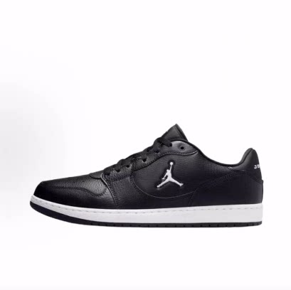 Jordan COURT CONNECT 舒适耐穿低帮 复古篮球鞋男款黑色