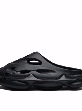 EQLZ EQUALIZER 1100 休闲潮流洞洞 一字拖鞋 男女同款 黑豹