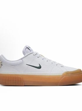 Nike Court Legacy LIFT MS低帮 板鞋 女款 白色FV5526-100