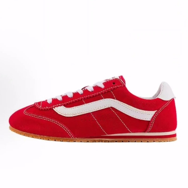 Vans Super Lowpro 舒适百搭 时尚低帮 板鞋 男女同款 红色