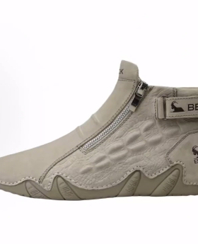 公羊 BECK 运动软底休闲百搭舒适通勤登山靴 短靴 2cm 男款