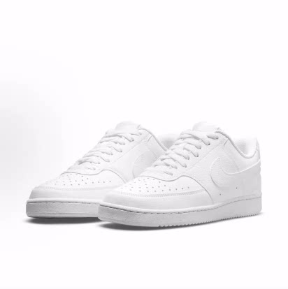 Nike Court Vision 1 合成革 Low Next Nature 透气 低帮板鞋女款