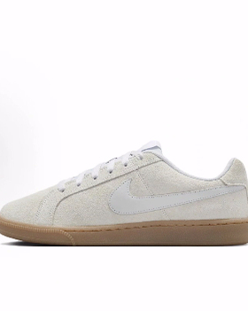 Nike Court Royale 舒适百搭薄底 防滑耐磨 低帮 板鞋 女款 灰色