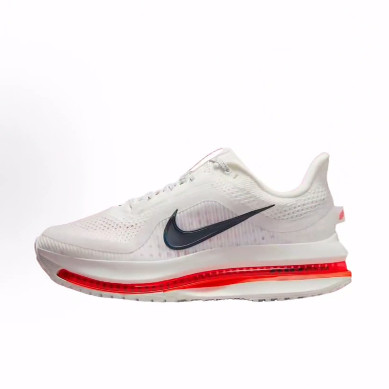 Nike Pegasus Premium 舒适耐磨 低帮跑步鞋 男女同款 白红色