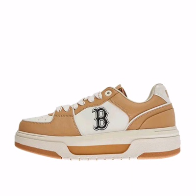 MLB Chunky Liner 波士顿红袜队 低帮 板鞋 男女同款 黄色