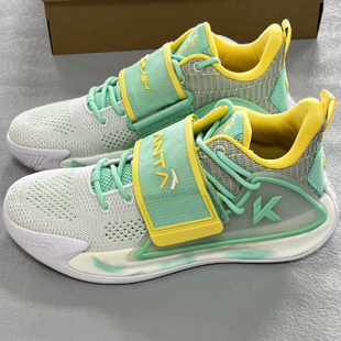 舒适百搭耐磨 汤普森水花2代 瓷绿 篮球鞋 男款 低帮 Anta安踏