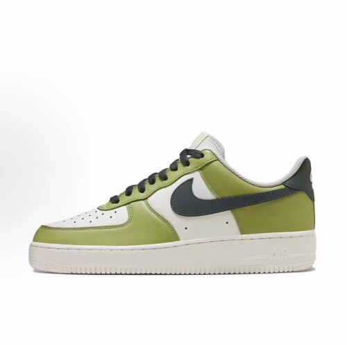 Nike Air Force 1 低帮 板鞋 男女同款 白绿 白蓝 白红