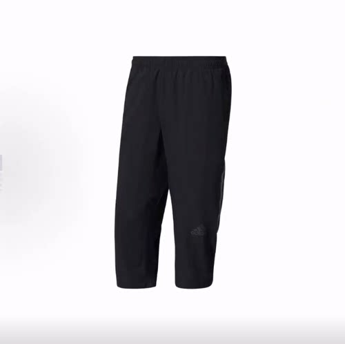 adidas Climacool  中腰速干休闲针织运动裤 男款