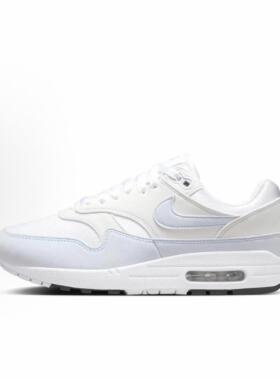 Nike Air Max 1 舒适简洁 低帮 生活休闲鞋女款 白灰蓝DZ2628-105